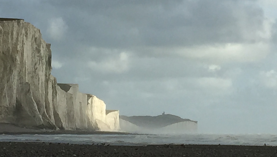 This is a view of Seaford Head