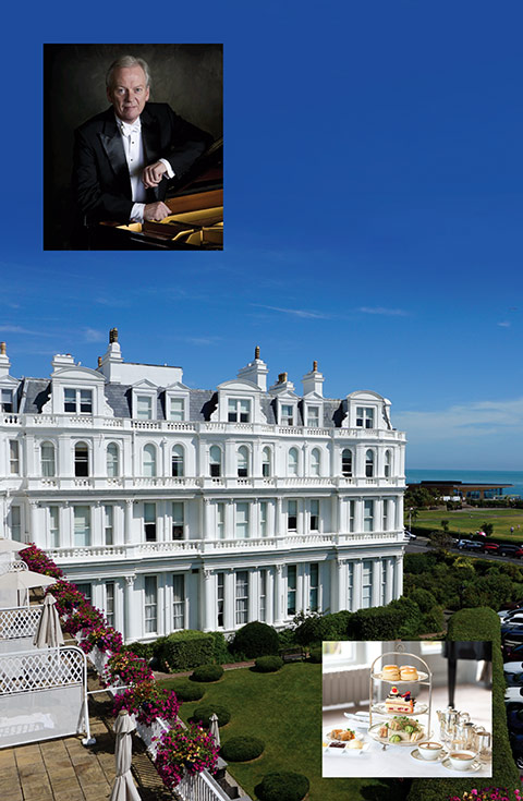 This is a picture of Howard Shelley and the Grand Hotel