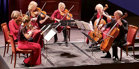 Here is a picture of the London Mozart Players Chamber Ensemble