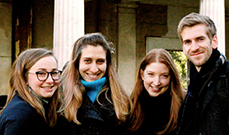 This is a small picture of the Consone Quartet