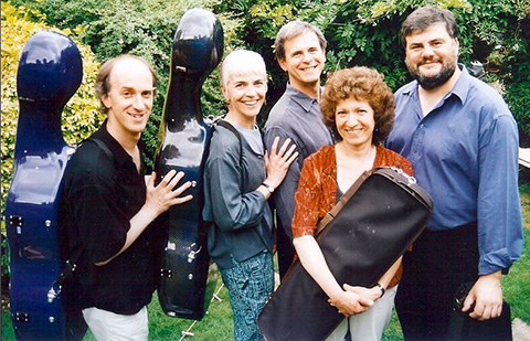 This is a picture of the Divertimeni String Ensemble