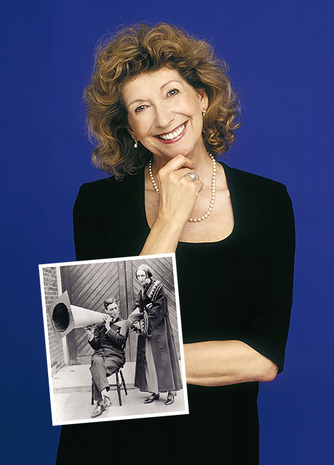 This is a view of Dame Felicity Lott with an Inset