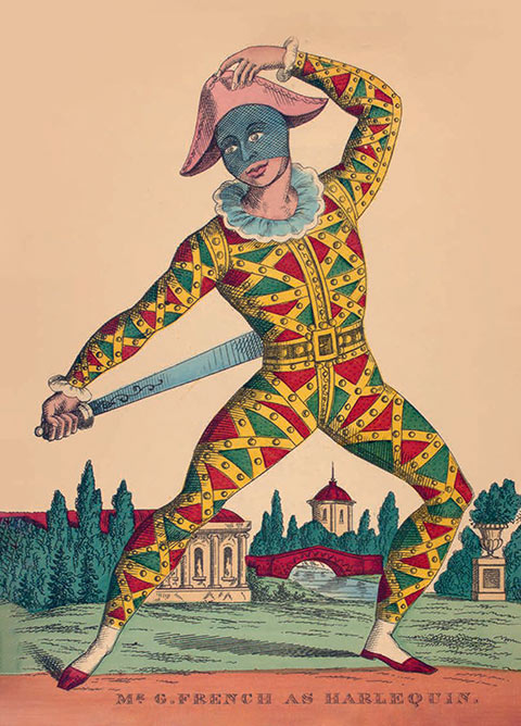 This is a view of a Harlequin