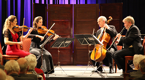 This is a picture of the London Mozart Players Chamber Ensemble