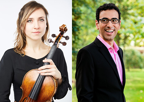 Here is a picture of Luba Tunnicliffe and Gamal Khamis
